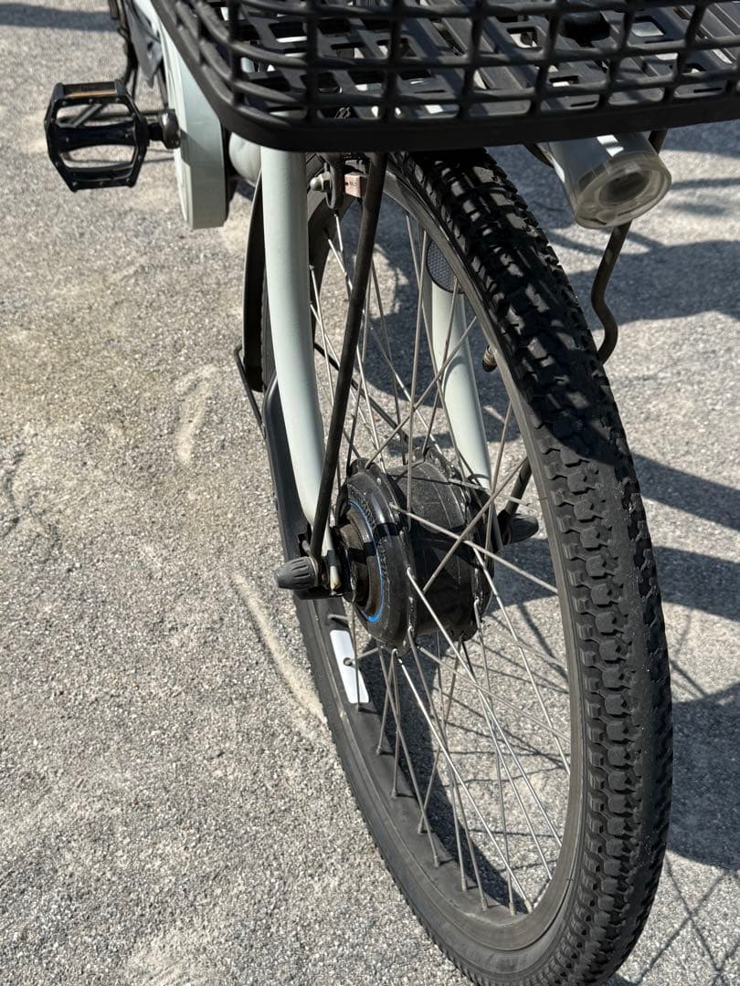 戸田市引取限定 ビッケモブ dd bikke MOB 電動アシスト グレー