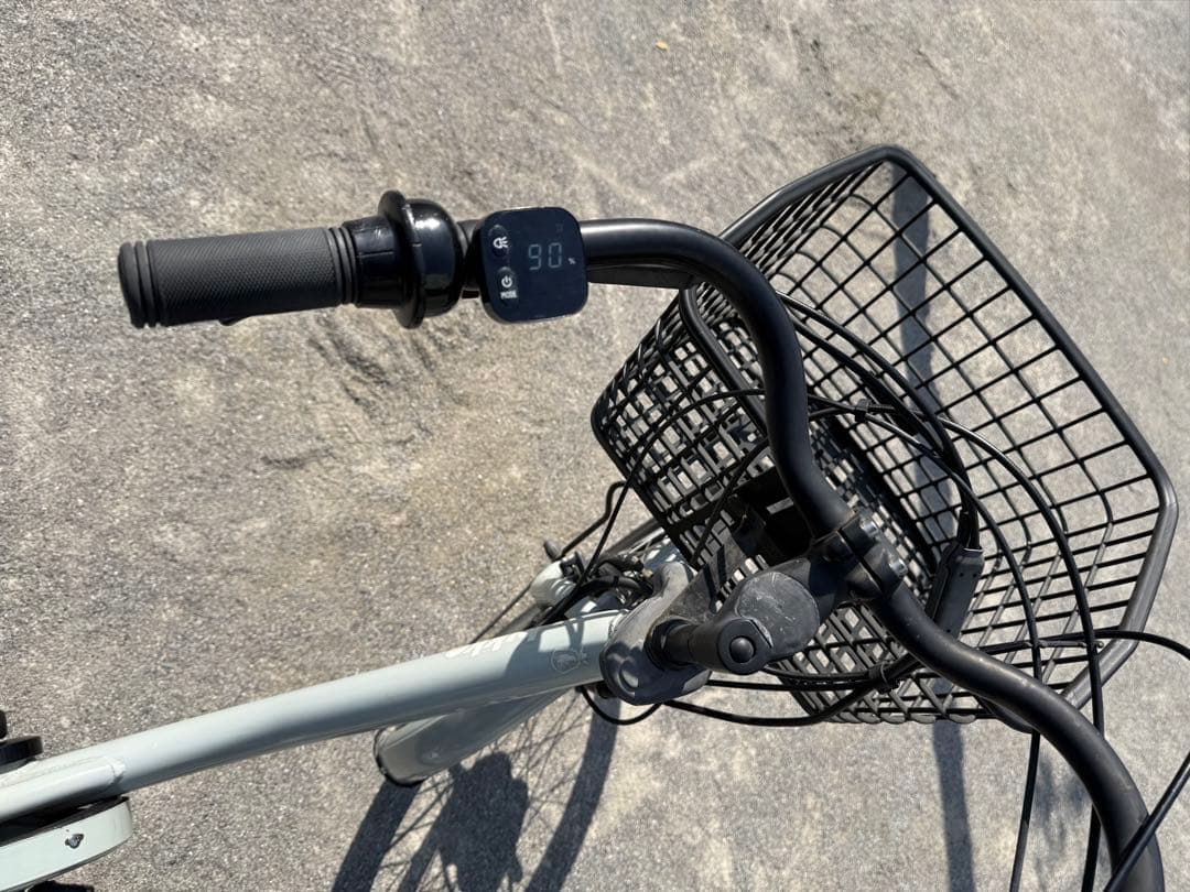 戸田市引取限定 ビッケモブ dd bikke MOB 電動アシスト グレー