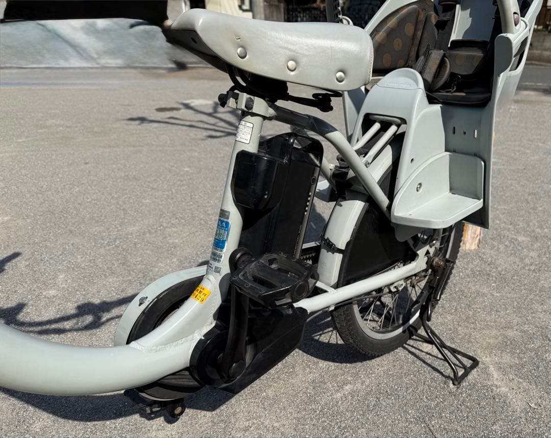 戸田市引取限定 ビッケモブ dd bikke MOB 電動アシスト グレー