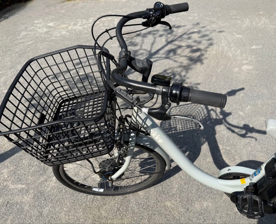 戸田市引取限定 ビッケモブ dd bikke MOB 電動アシスト グレー
