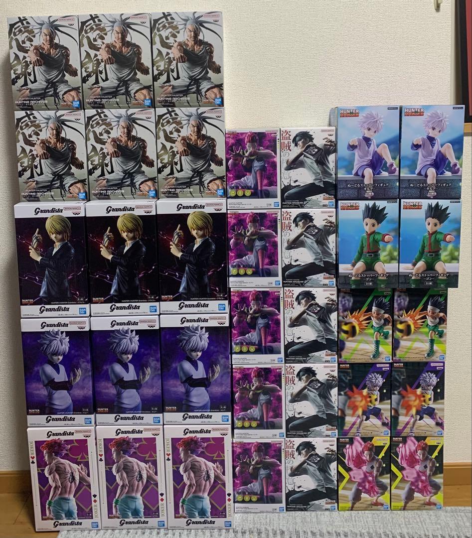 HUNTER×HUNTER フィギュア 35点まとめ売り ゴン キルア ヒソカ