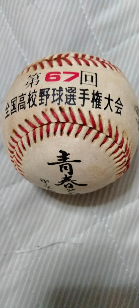 甲子園優勝　PL学園優勝メンバー黒木泰典選手の直筆サイン入りボール
