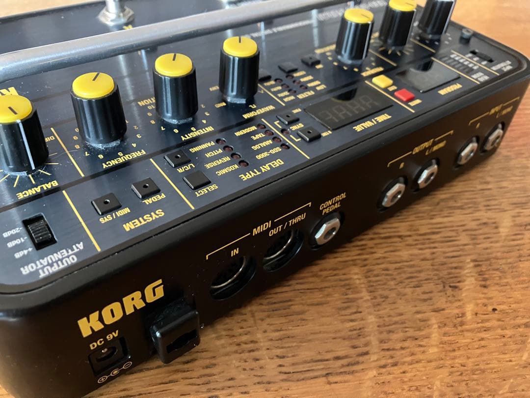 KORG SDD-3000 PEDAL デジタルディレイ　エフェクター