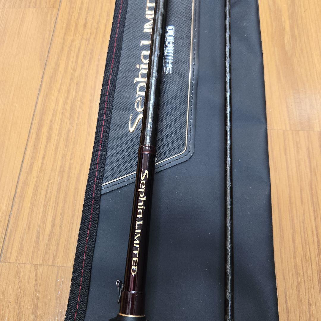 Sephia Limited 84L エギングロッド 赤 ケース付き