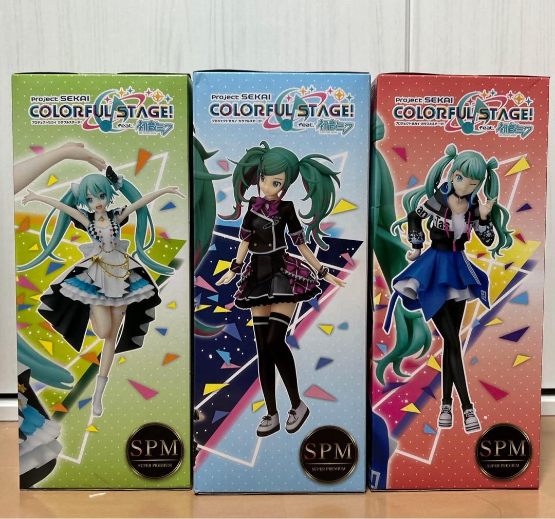 プロセカ fスーパープレミアムフィギュア 初音ミク コンプリートセット