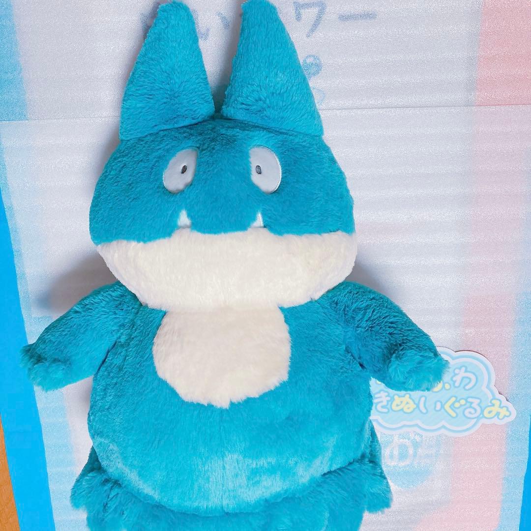 ポケモン　ポケセン　ふわふわ抱きぬいぐるみ　ゴンベ　ポケピース　シール　缶