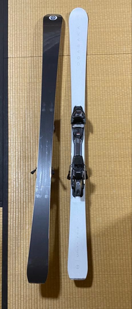 【新品】オガサカ UNITY U-FS2 白160cm ビンディングFDT12付