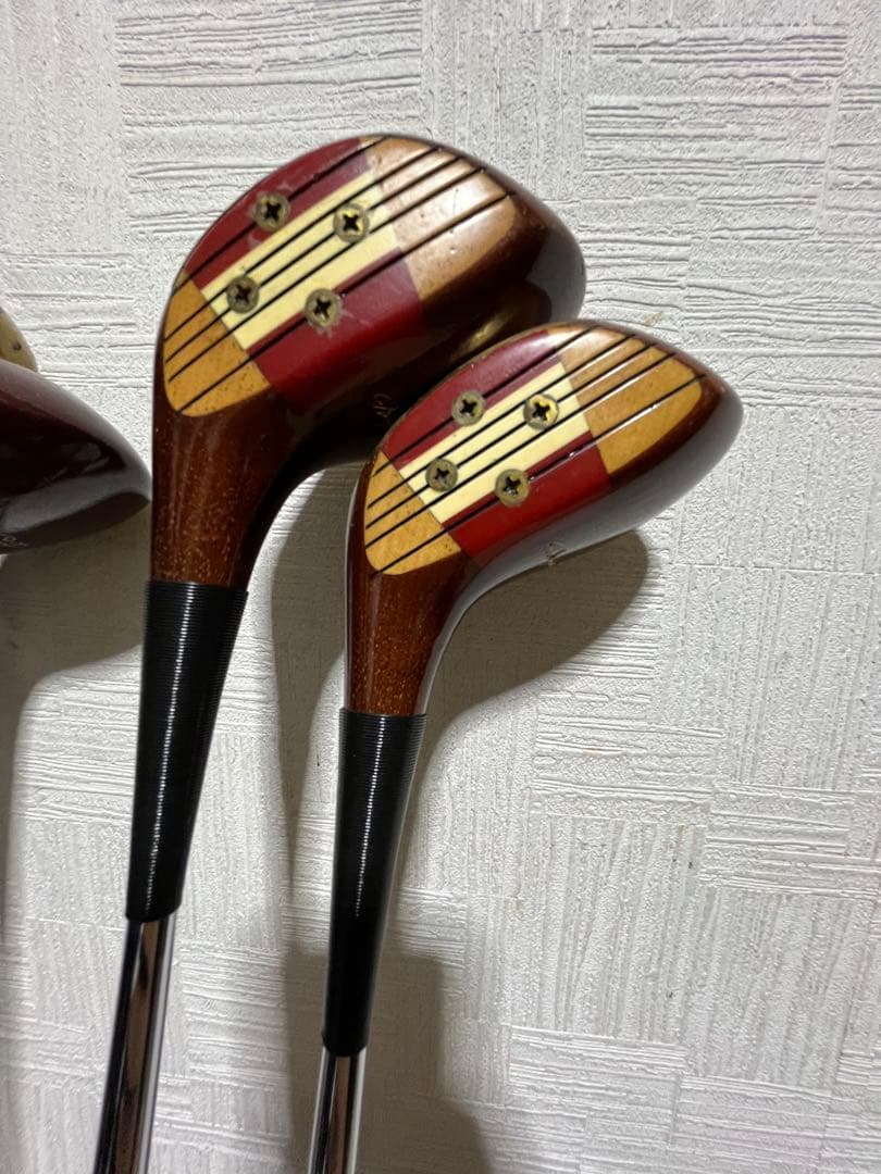 激レア！美品！ミズノ　ＭＩＺＵＮＯ　ＭＳ-801等高級パシモンウッド８本セット