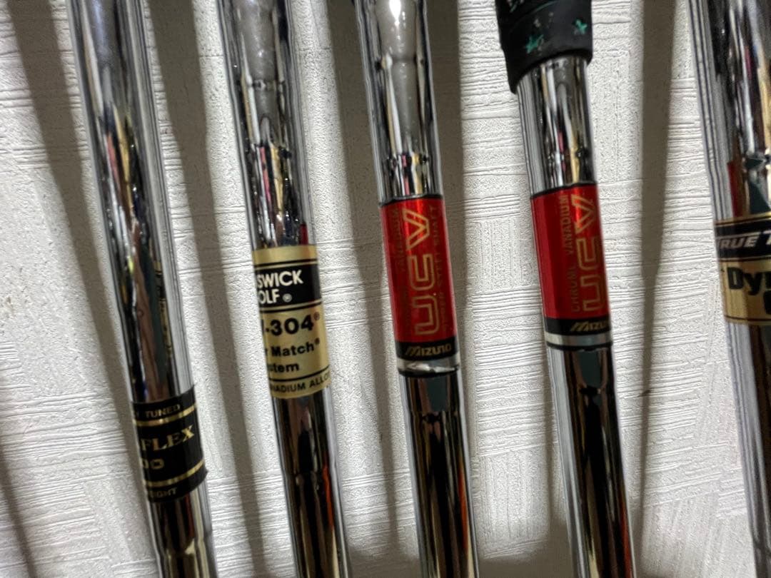 激レア！美品！ミズノ　ＭＩＺＵＮＯ　ＭＳ-801等高級パシモンウッド８本セット