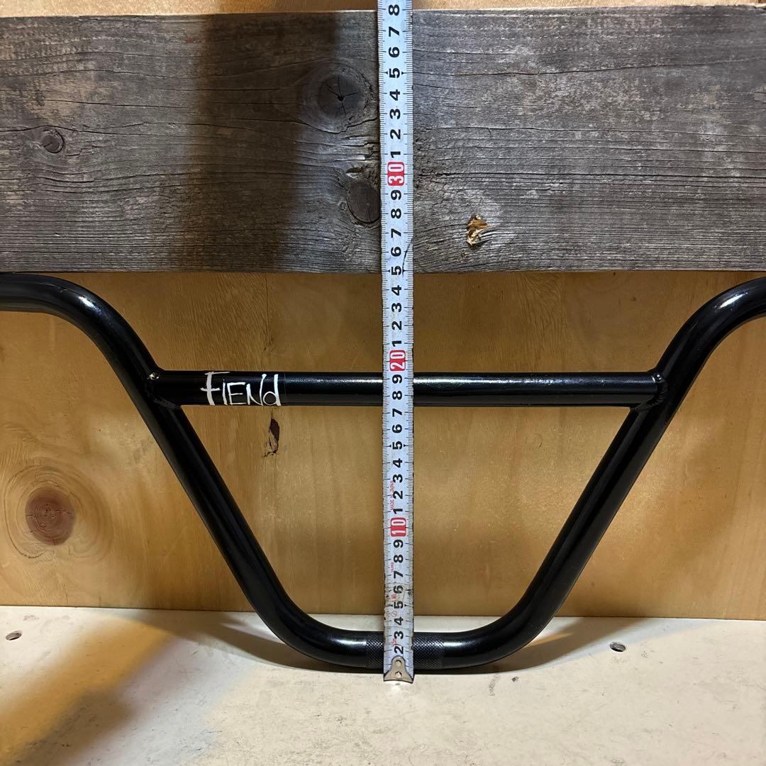 Fiend Team Bar 9.0” BMX ハンドル クロモリ ブラック