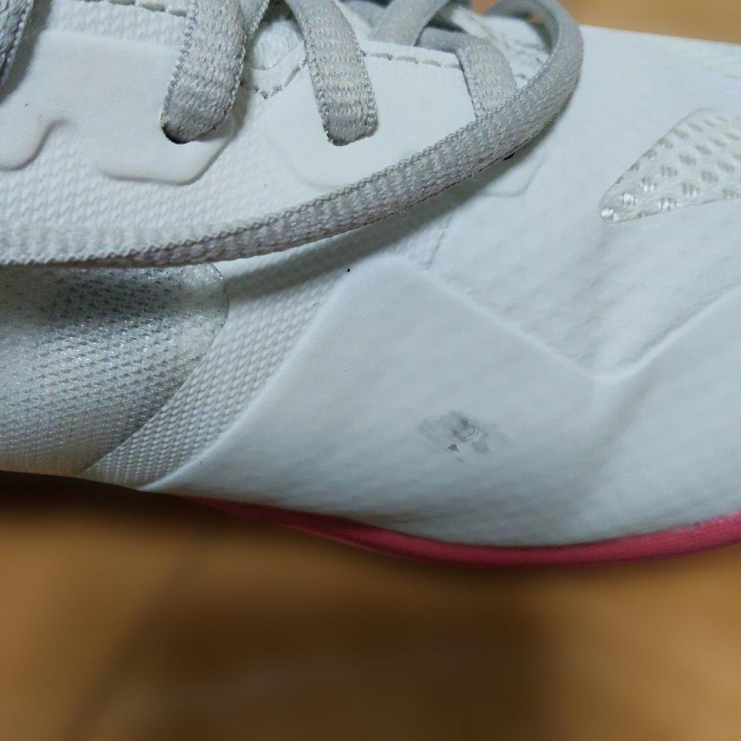 YONEX バドミントンシューズ ホワイト/ピンク