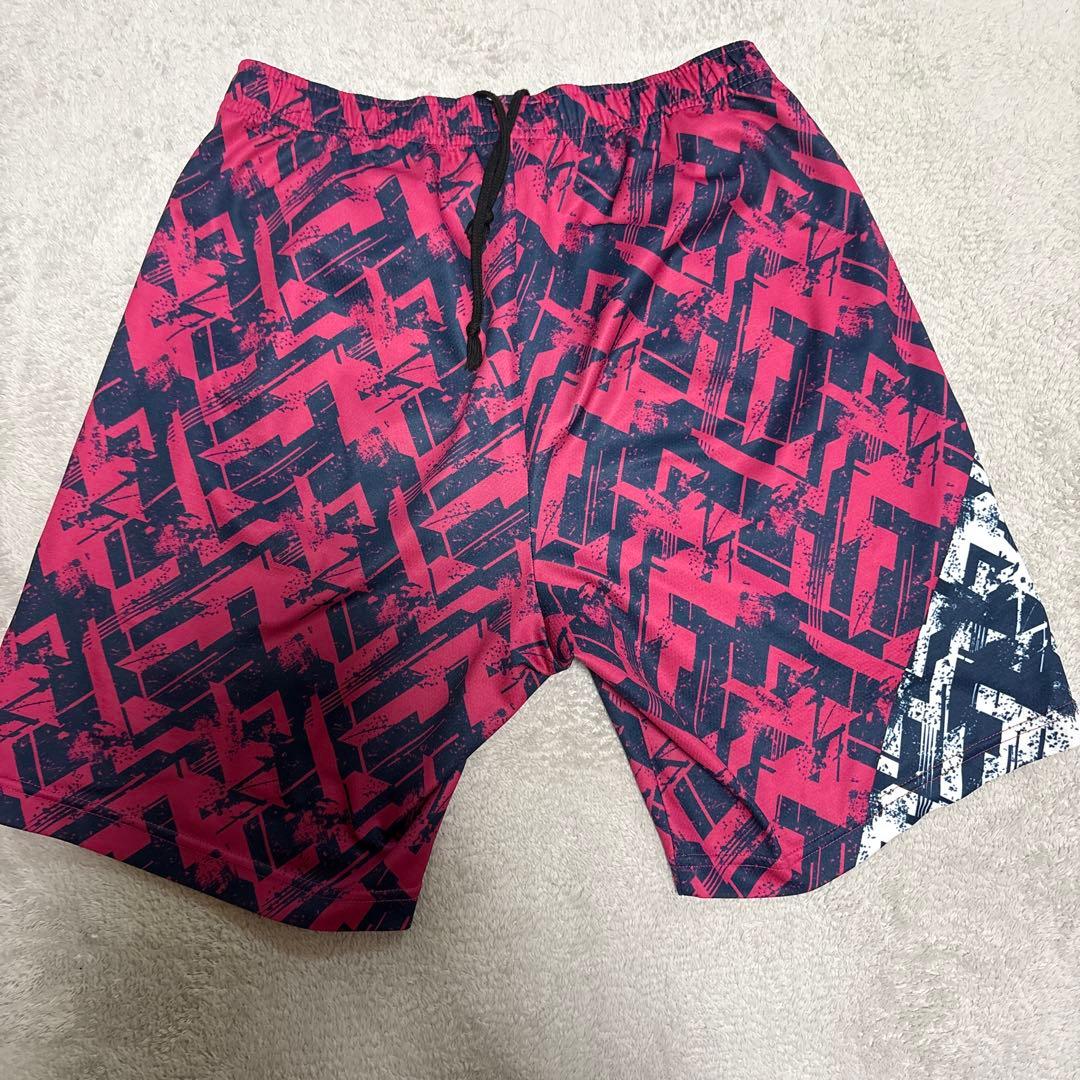 Mizuno バドミントンパンツ Lサイズ ピンク/ネイビー