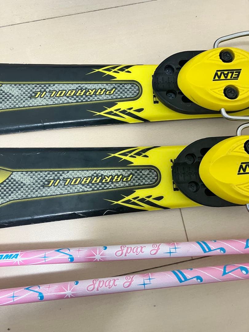ELAN スキー　93cm ブーツ 23 大阪手渡可！ エラン スキー3点セット