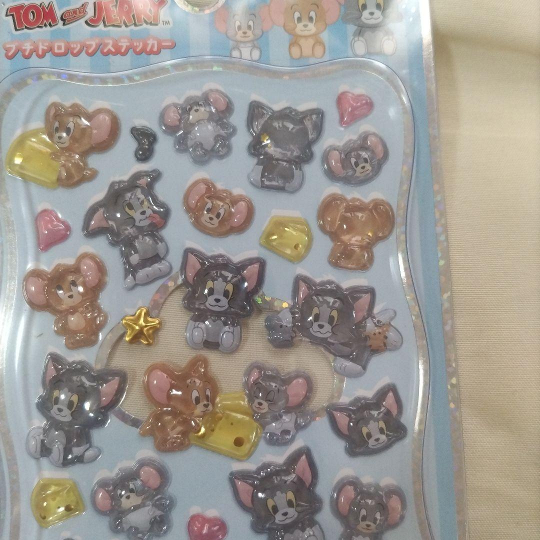 正規品 プチドロップステッカーマリーちゃん トムとジェリー ヴィランズ シール