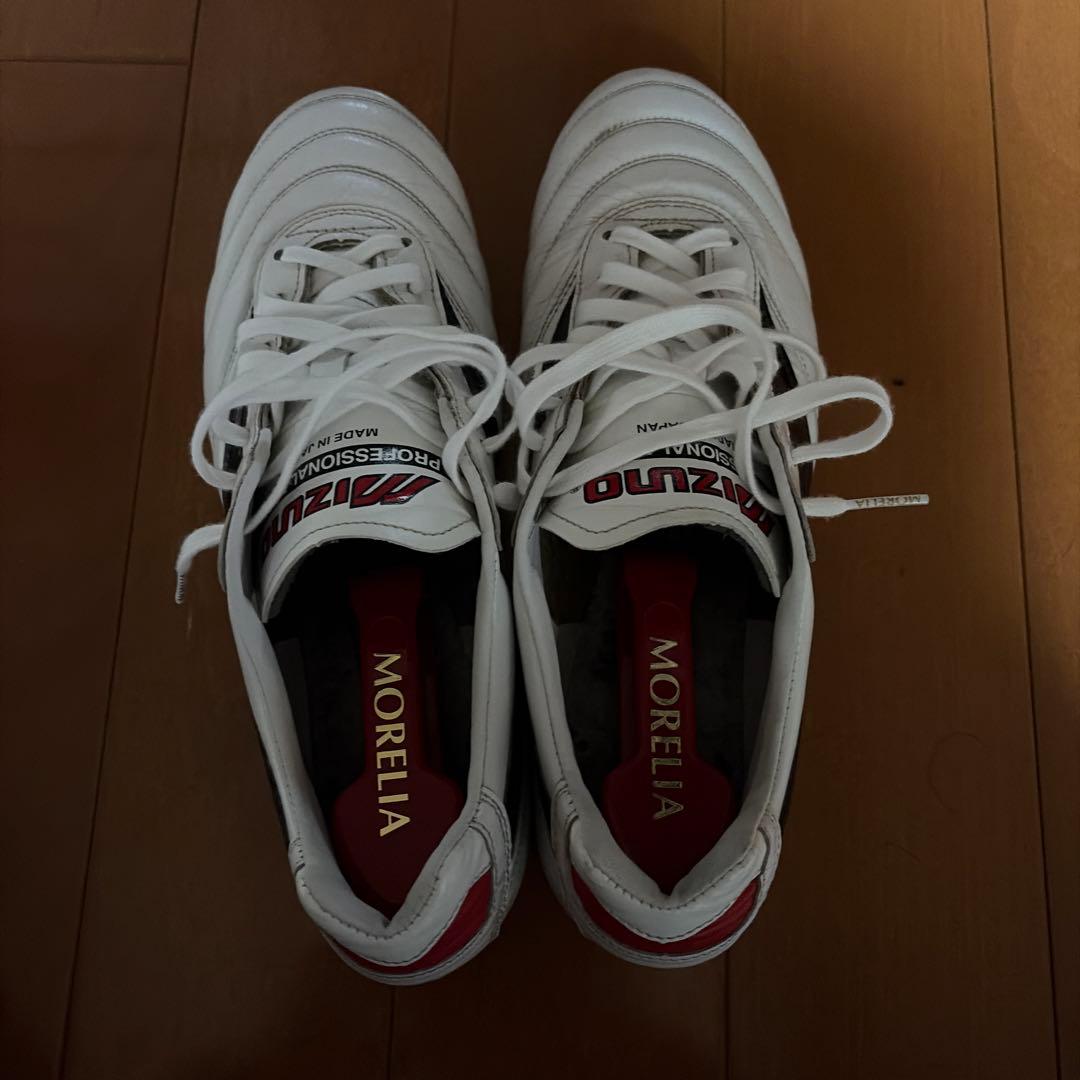 Mizuno Morelia ホワイトスパイク