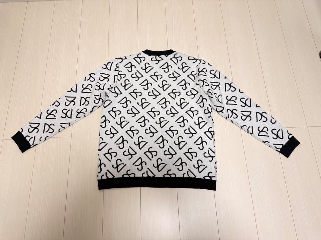 DESCENTE GOLF　クルーネックジャカードセーター　DGMWJL06
