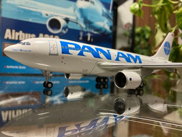 値下げ❗️1/200 ホビーマスター　PAN AM エアバスA310