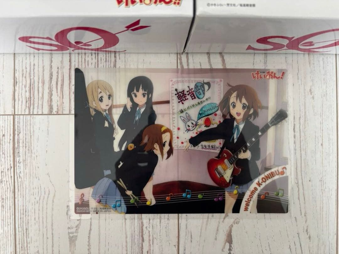 SQフィギュア 中野梓 けいおん!! 2個　ポスターカード