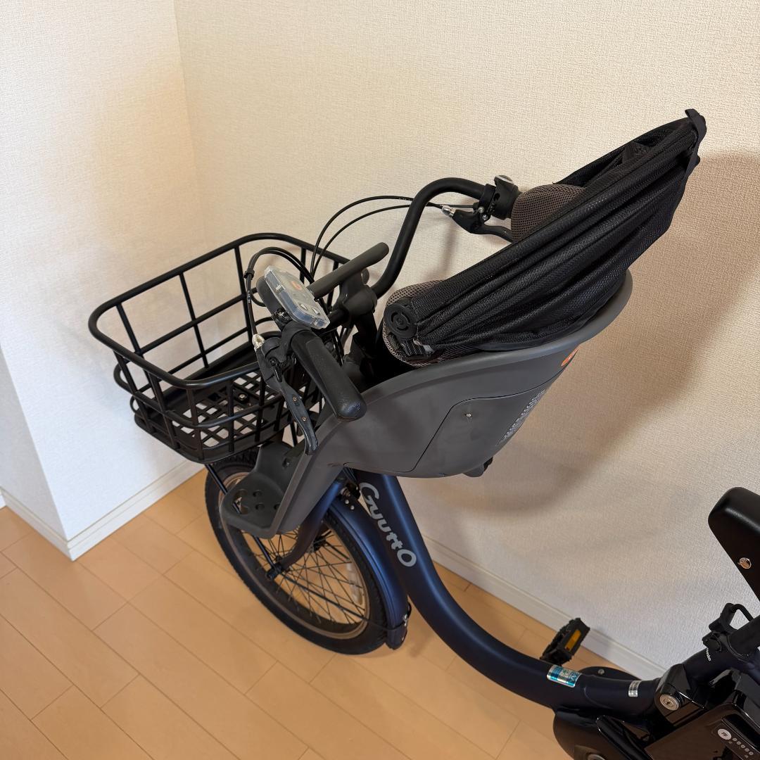 Gyutto 後付けシート　電動アシスト自転車 チャイルドシート付き