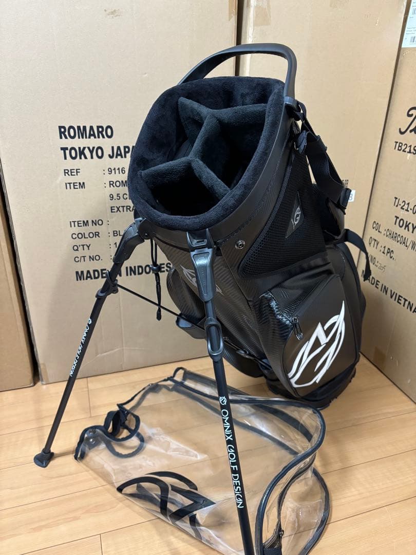 OMNIX オムニクス 9.0型 アスリートプロモデル 超美品 キャディバック