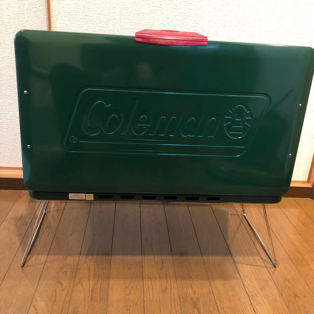 コールマン Coleman パワーハウス LPツーバーナーコンロ 美品