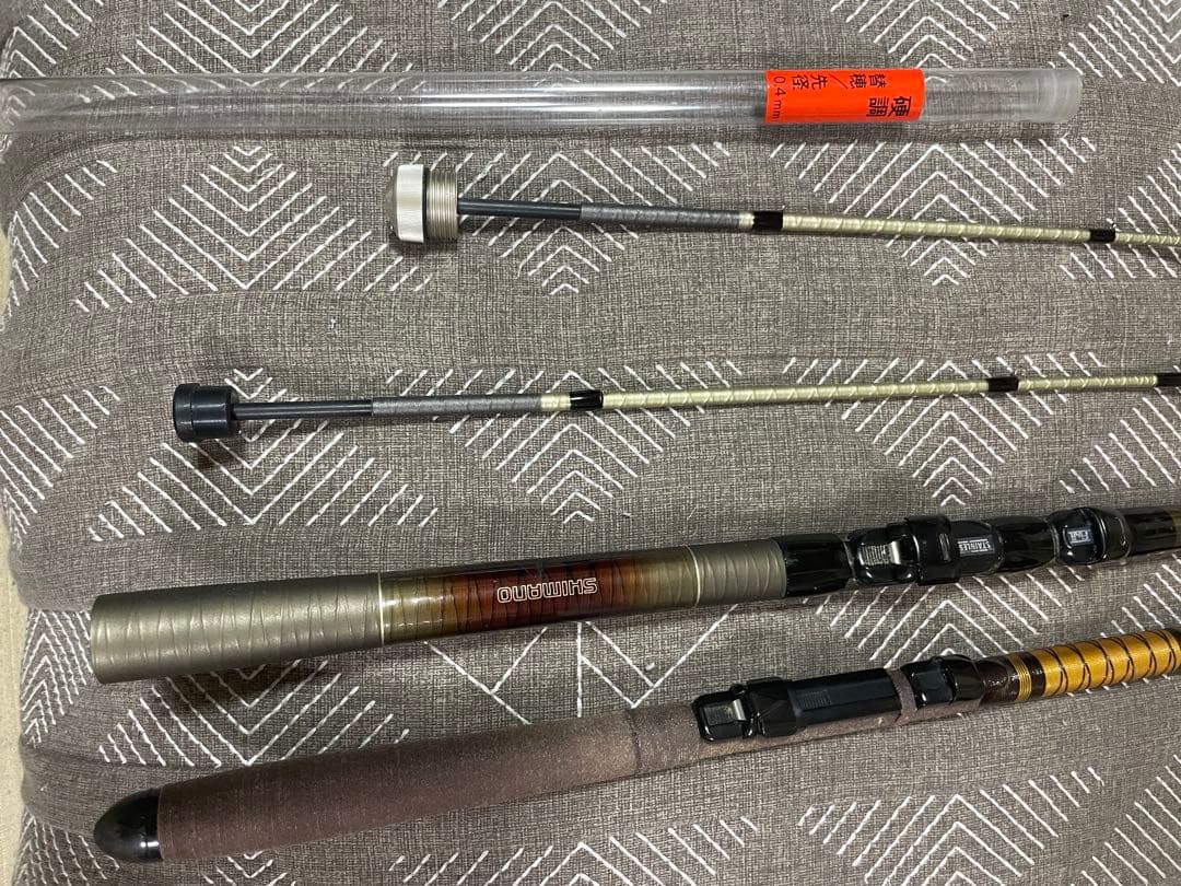 筏釣り　カセ釣り　海映　HGニューチヌ関西　ロッド2本セット