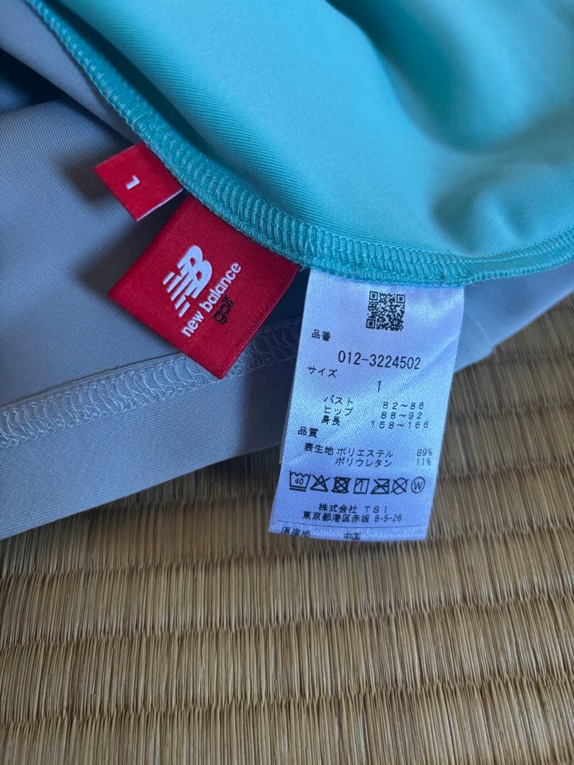 タグ付き新品New Balance レディース ゴルフウエア ワンピース