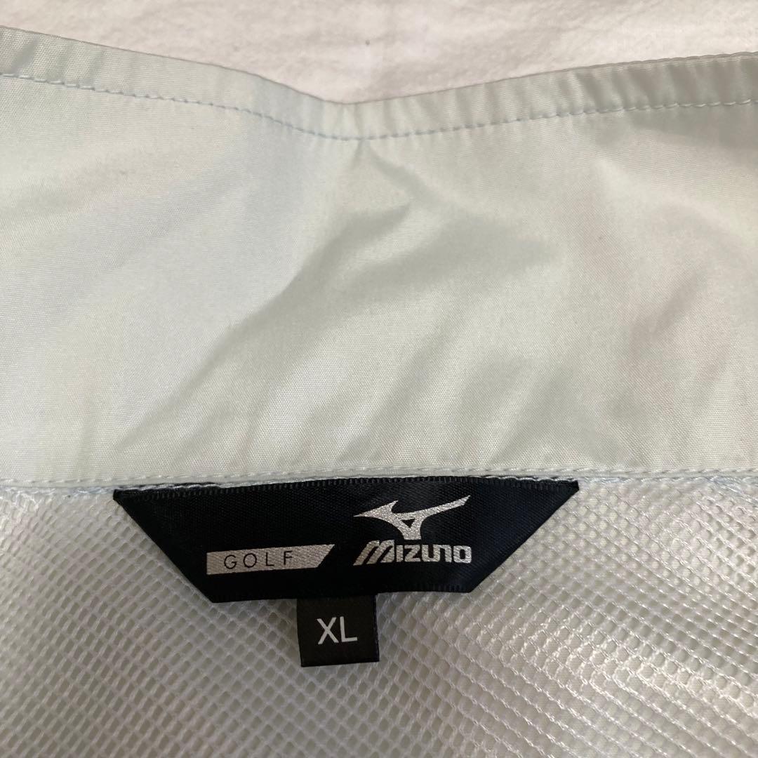 mizuno golf レインウェア セットアップ上下 XLサイズ オフホワイト