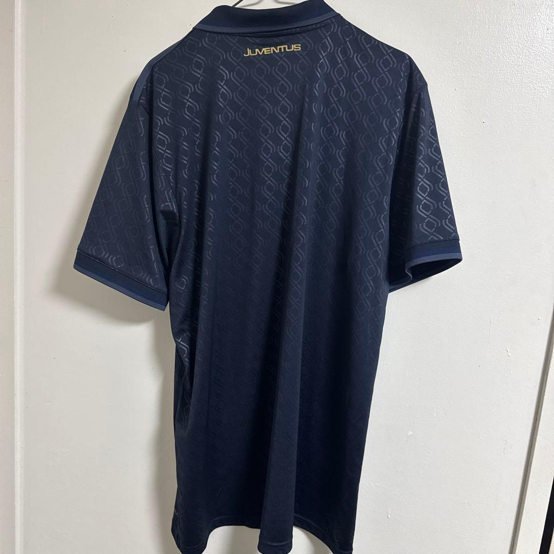 adidas ネイビー ポロシャツ 馬刺繍