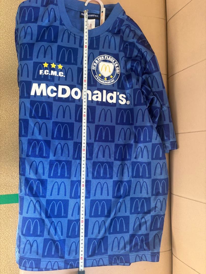 激レア！マクドナルドのオフィシャルサッカーユニフォーム（ゲームシャツ）