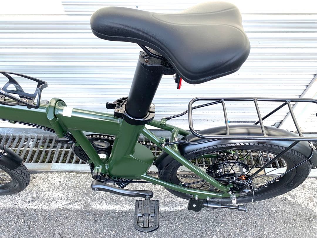 送料無料EENOURディスクMTB折り畳み電動アシスト自転車20インチ動作確認済