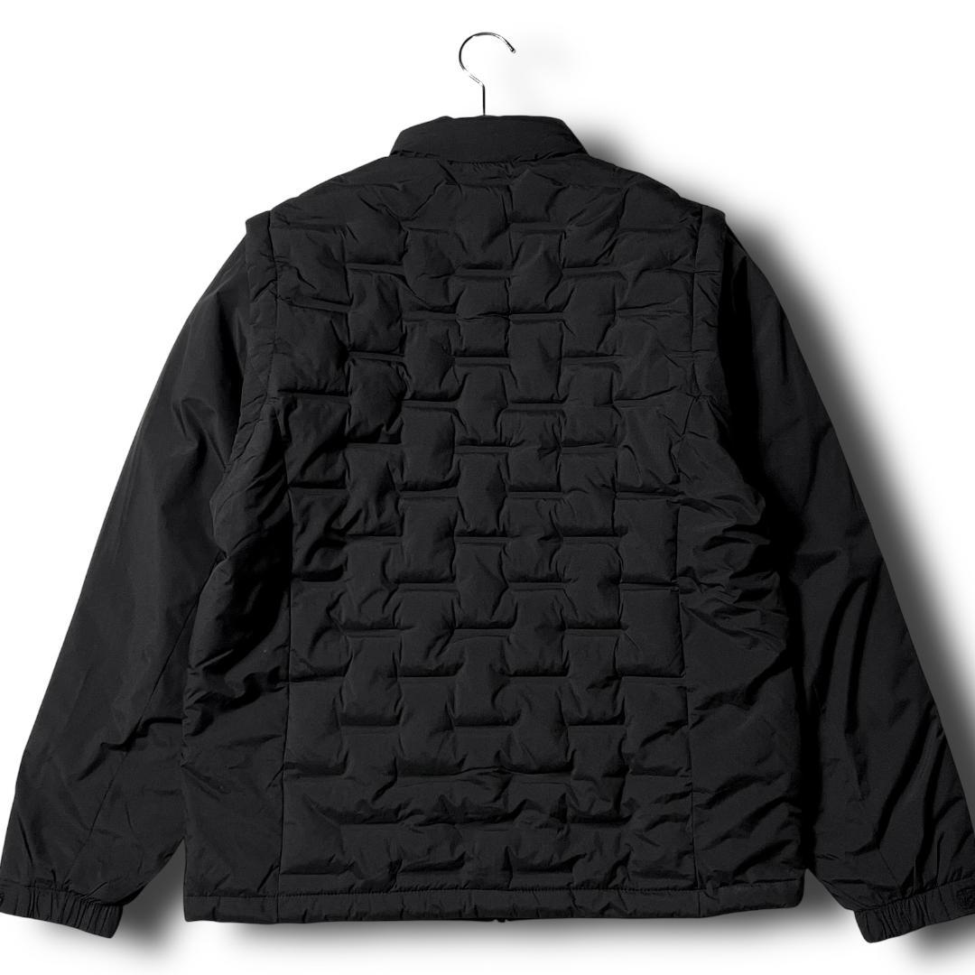 XL カッターアンドバック 2.5万 海外モデル 中綿 ハイネックジャケット 黒
