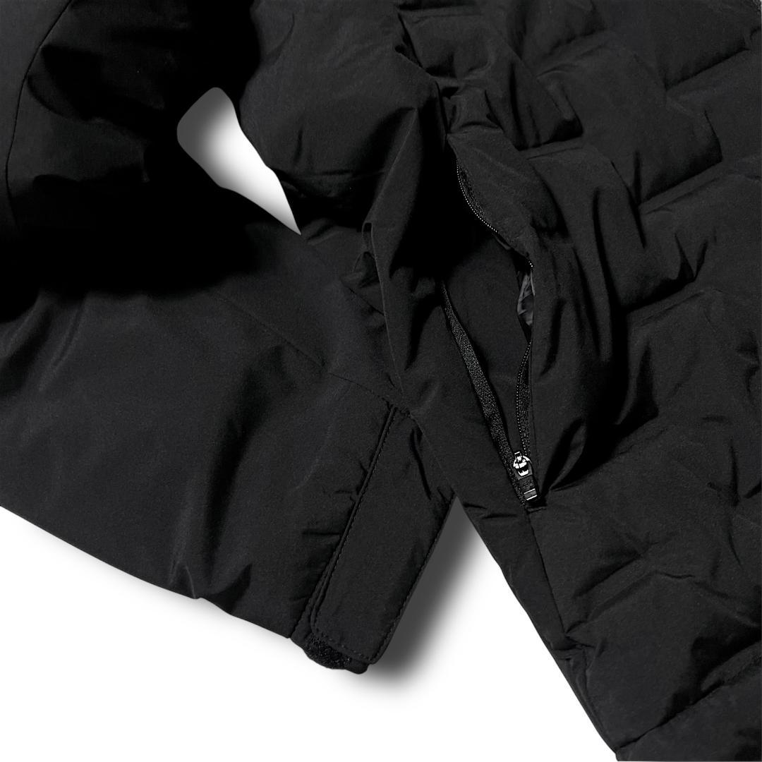XL カッターアンドバック 2.5万 海外モデル 中綿 ハイネックジャケット 黒