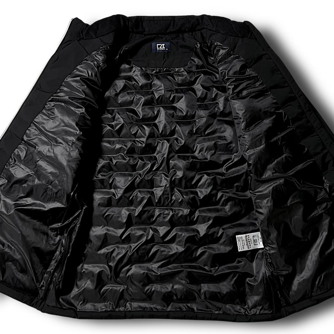 XL カッターアンドバック 2.5万 海外モデル 中綿 ハイネックジャケット 黒