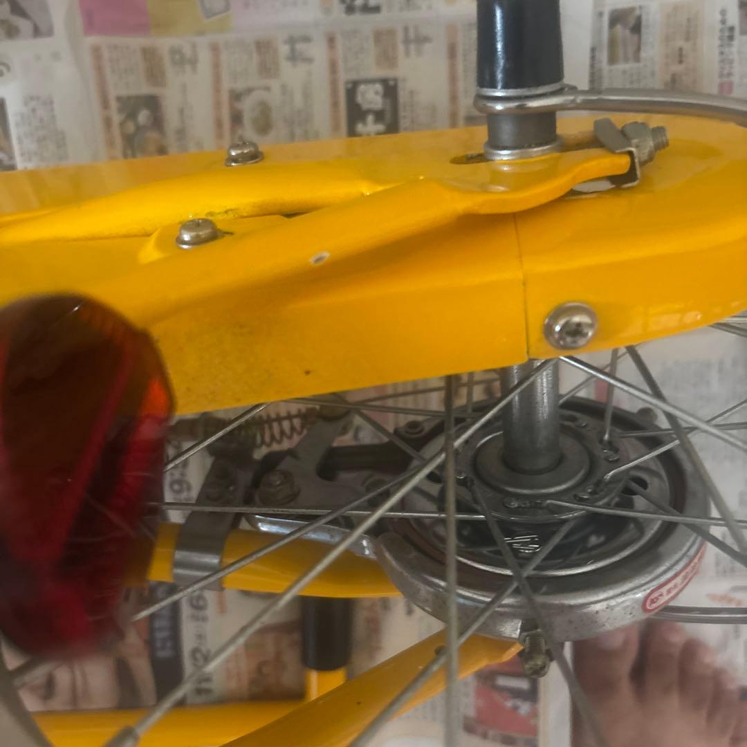 無印良品　子ども用自転車　16インチ　イエロー