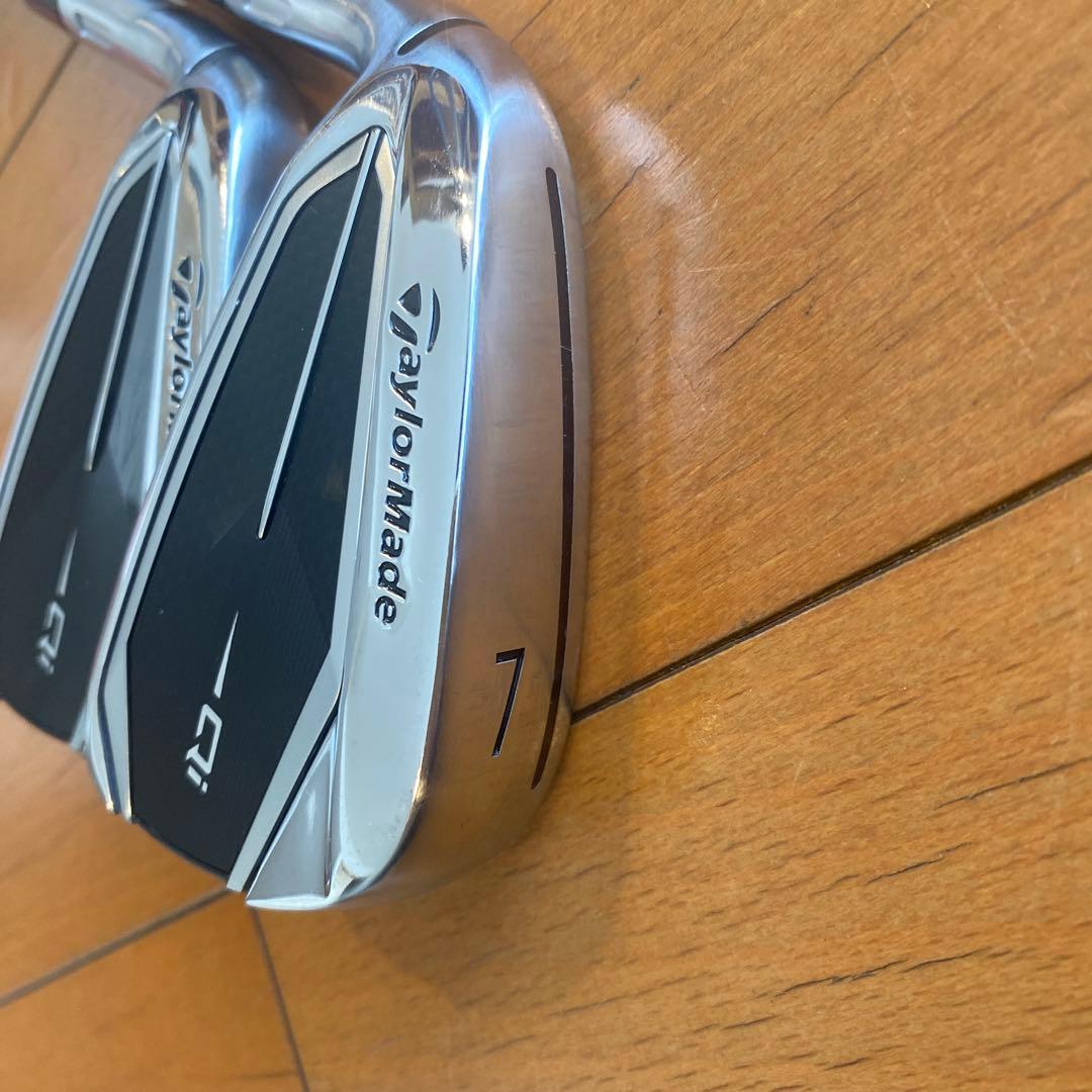 超美品【レフティ】TaylorMade Qi アイアンセット 6〜P