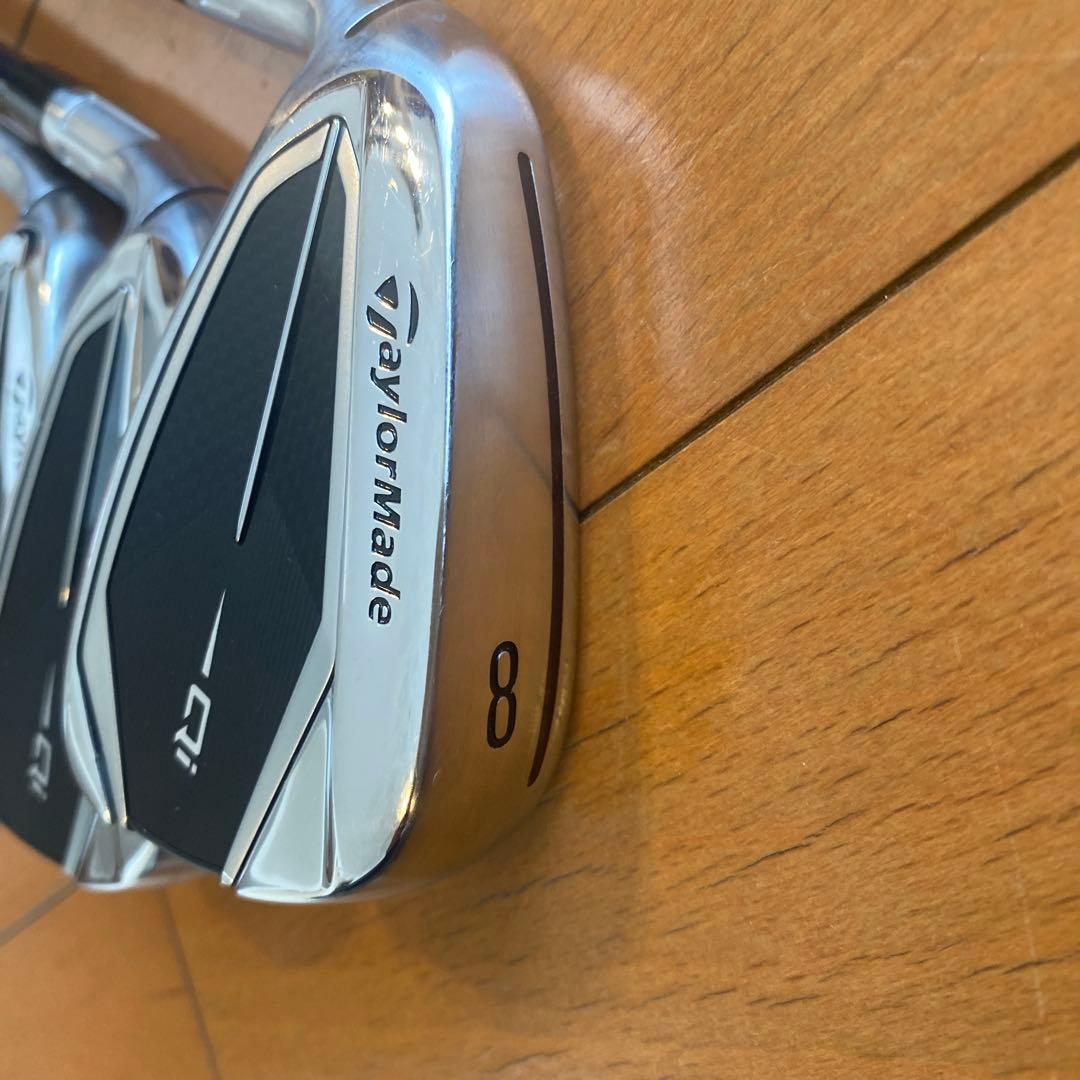 超美品【レフティ】TaylorMade Qi アイアンセット 6〜P