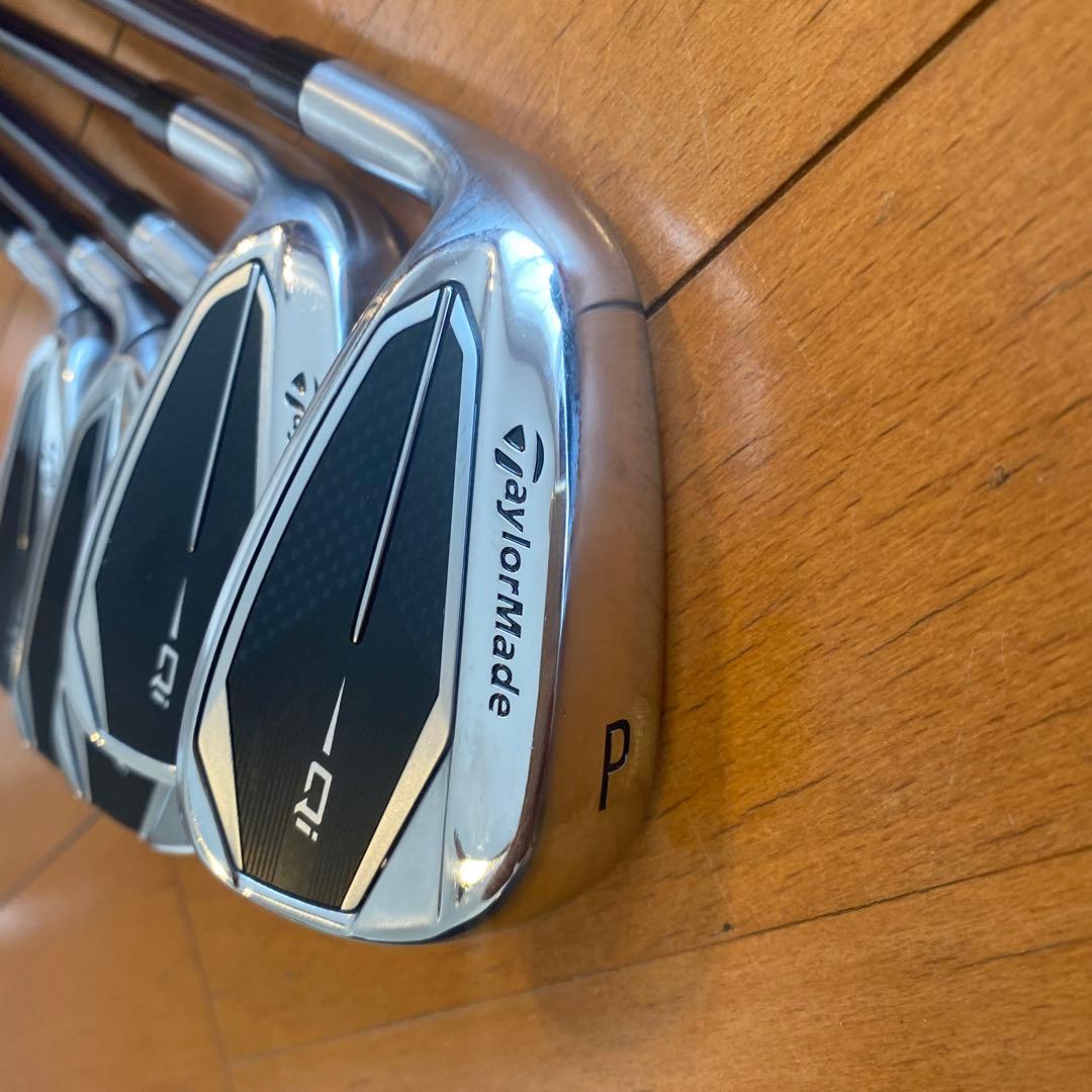 超美品【レフティ】TaylorMade Qi アイアンセット 6〜P