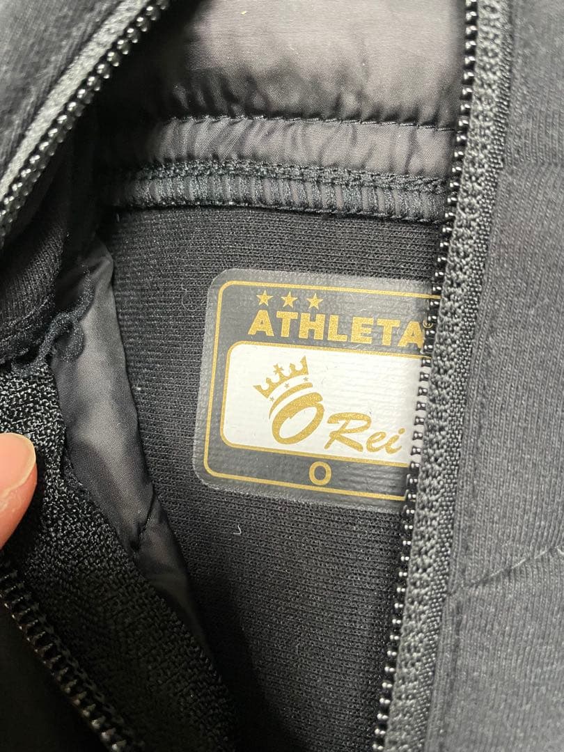 ATHLETA OREI アスレタ　 フード付きキルティングジャケット　美品