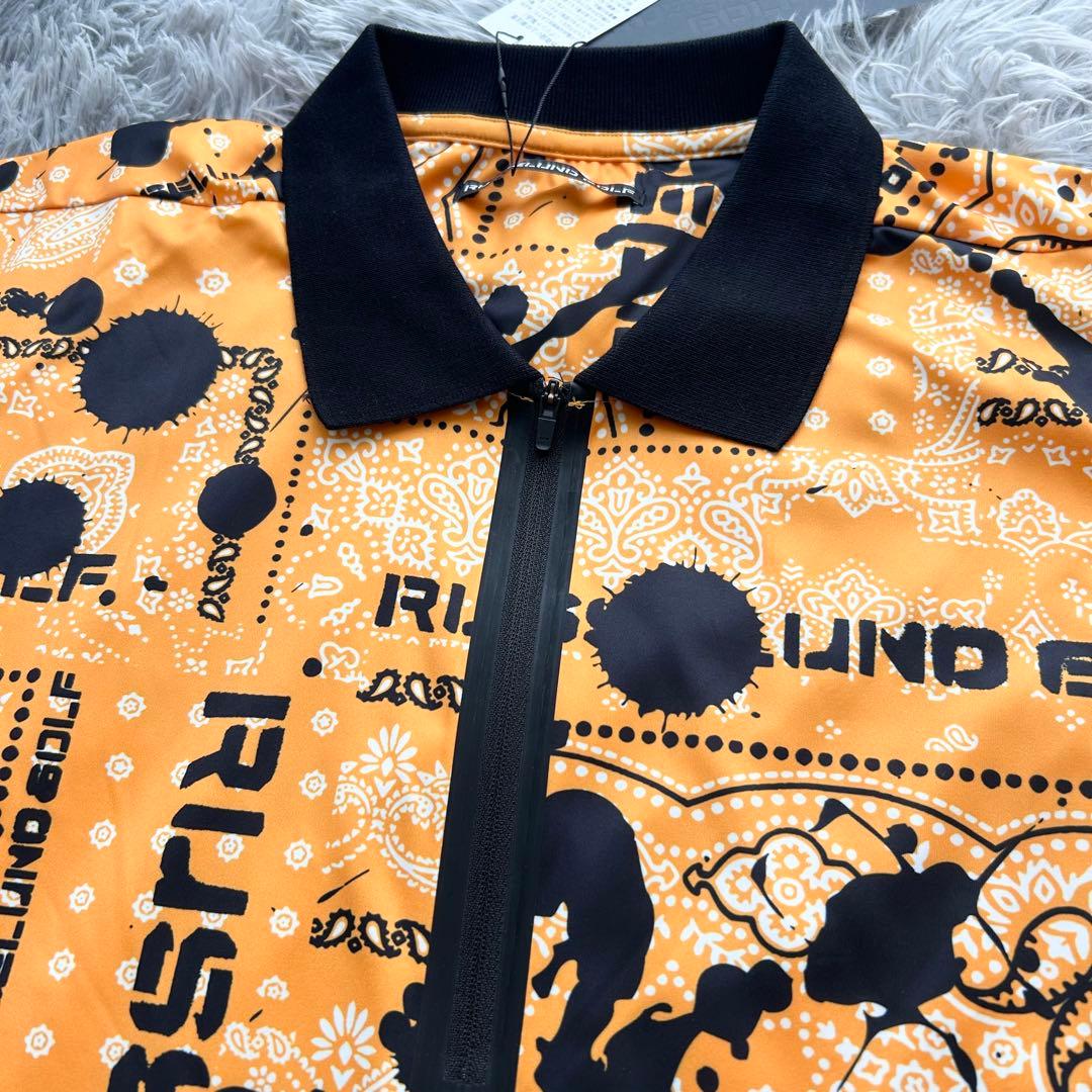 新品　ラッセルノ　セットアップ　ハーフジップ　半袖シャツ　ハーフパンツ　サイズ6