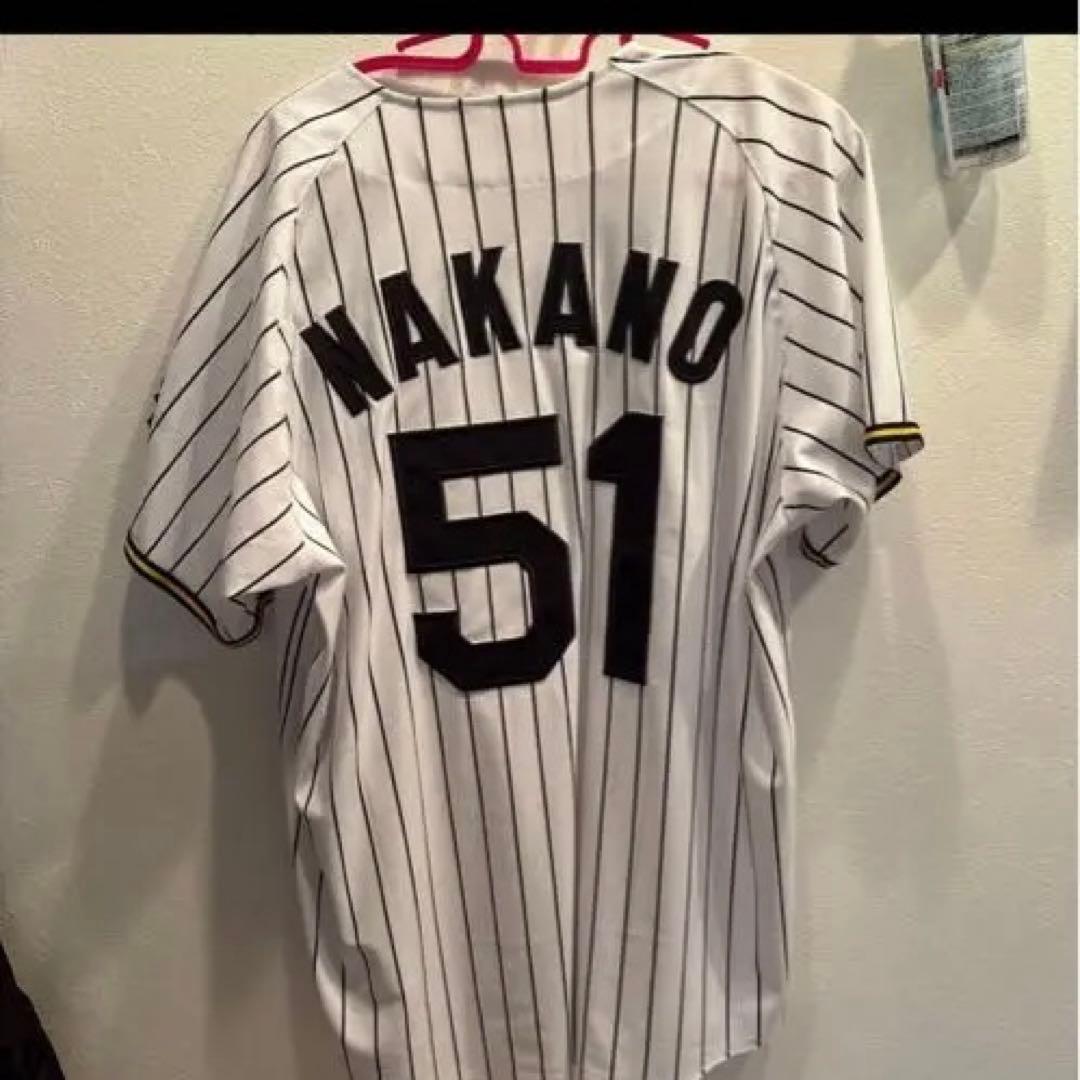 阪神タイガース 2025 レプリカユニフォーム ホーム Lサイズ 中野51