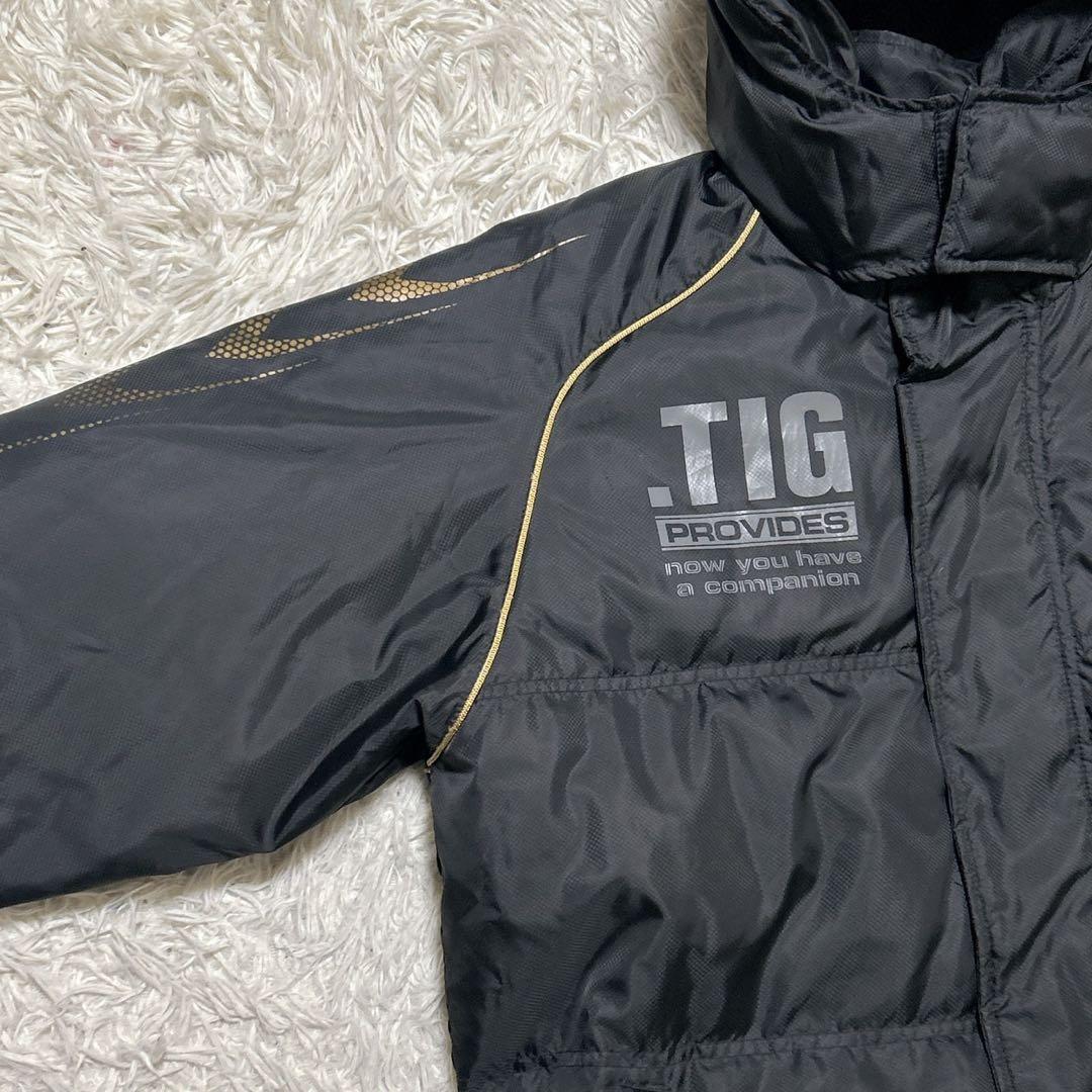 【2465】✨美品✨ TIGORA ティゴラ ベンチコート ダウンコート　黒