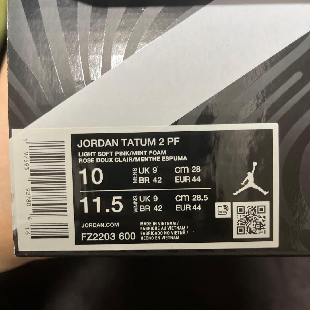Jordan バスケットボールシューズ ベージュ/パープル