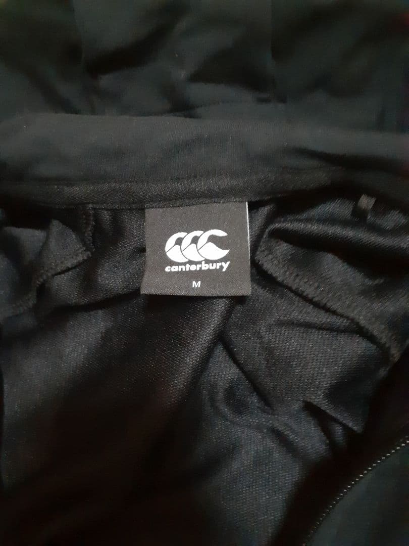 【美品！】Canterbury フルジップフード付き 日本代表モデル Mサイズ