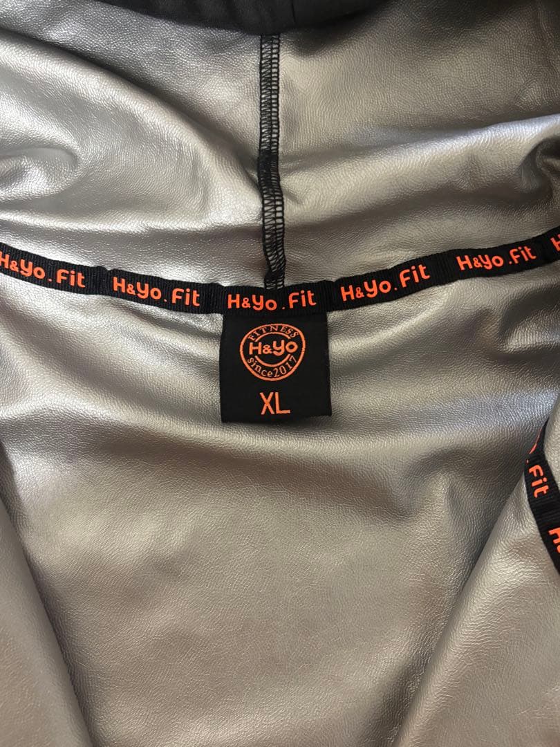 H&YOフィットネス トレーニングウェアセットアップXLサウナスーツ
