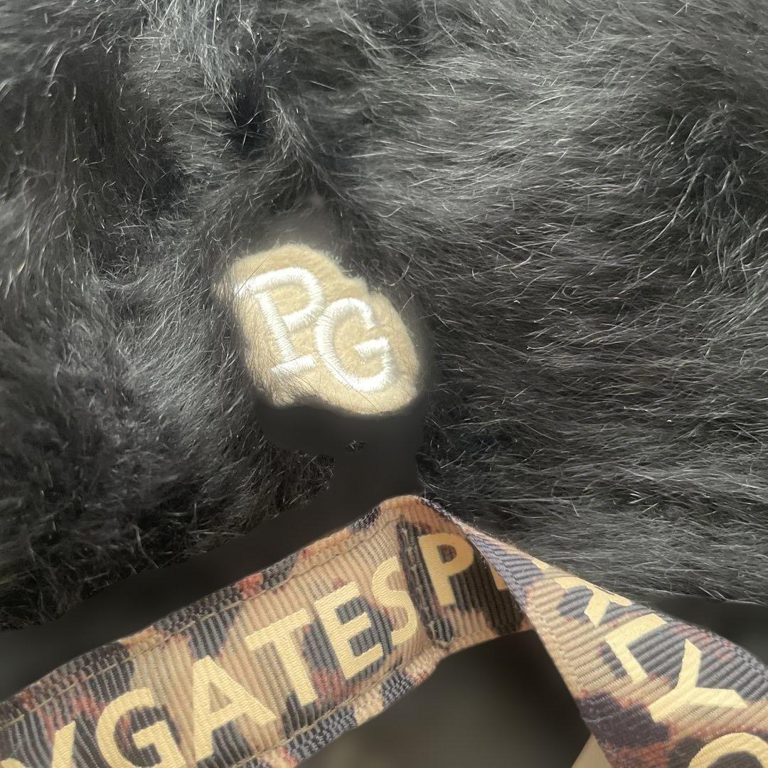 PEARLY GATES パーリーゲイツ　ベレー帽　ブラック　フリーサイズ