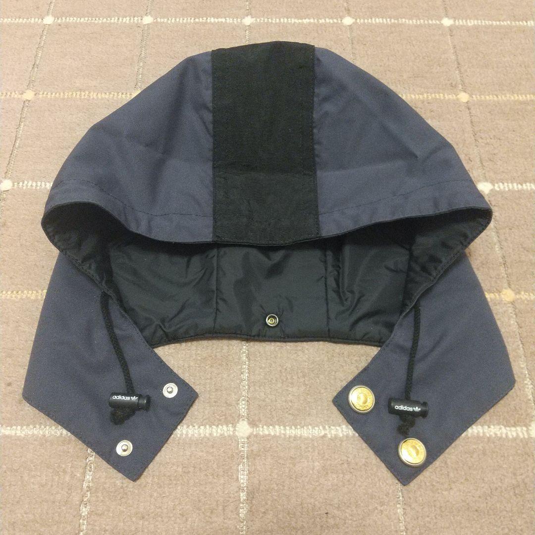 【adidas】フード付きウェア美品・ダークグレー/ブラック【上下セット】