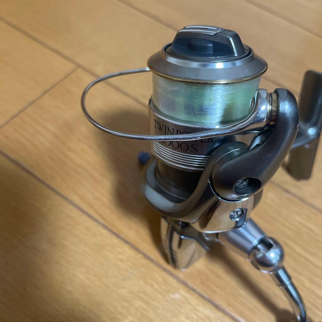 シマノ 05ツインパワー 1000S リールスタンド 替えスプール付