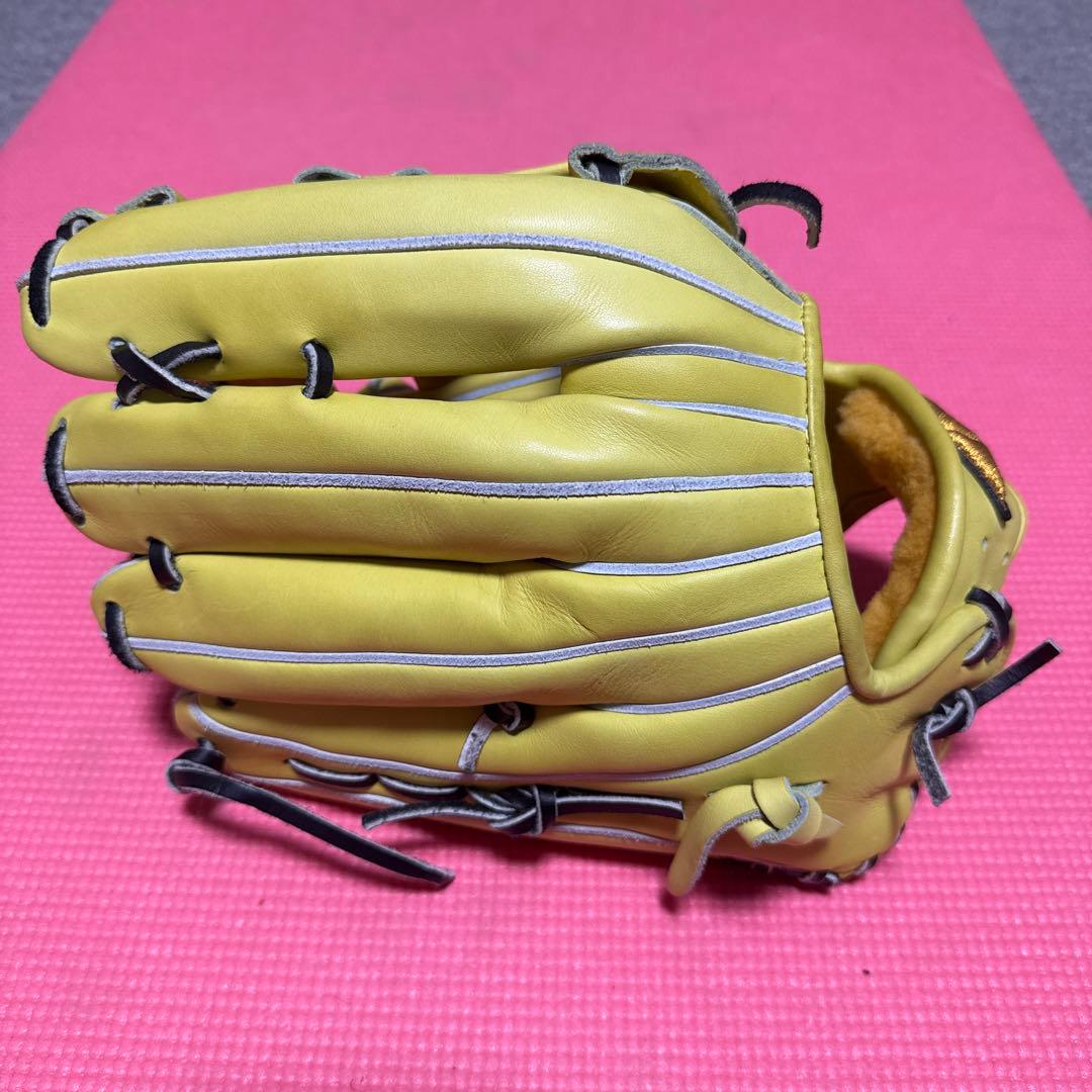 Mizuno Major Quartz イエローグローブ