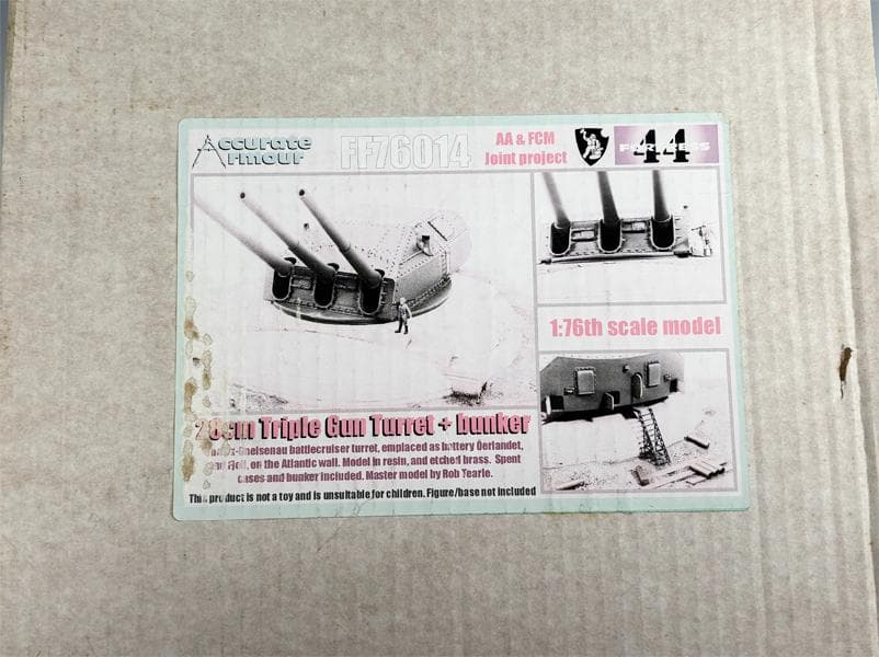 その他 28cm Triple Gun Turret + bunker